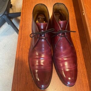 Oxblood Paul Evans Chukka boots size 8 1/2 (9 1/2)